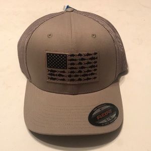 Columbia PFG American Flag FlexFit Hat